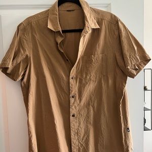 The North Face button up short sleeve shirt
